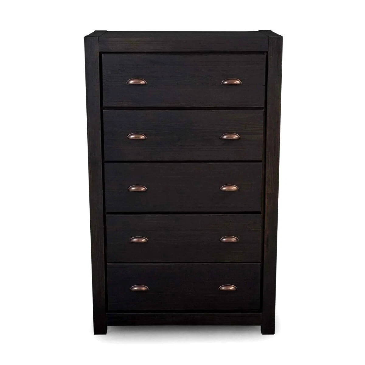 Solid wood black dresser deals