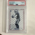 2024 Panini Phoenix Contours Drake Maye Rookie Insert Patriots PSA 8 CON-DME