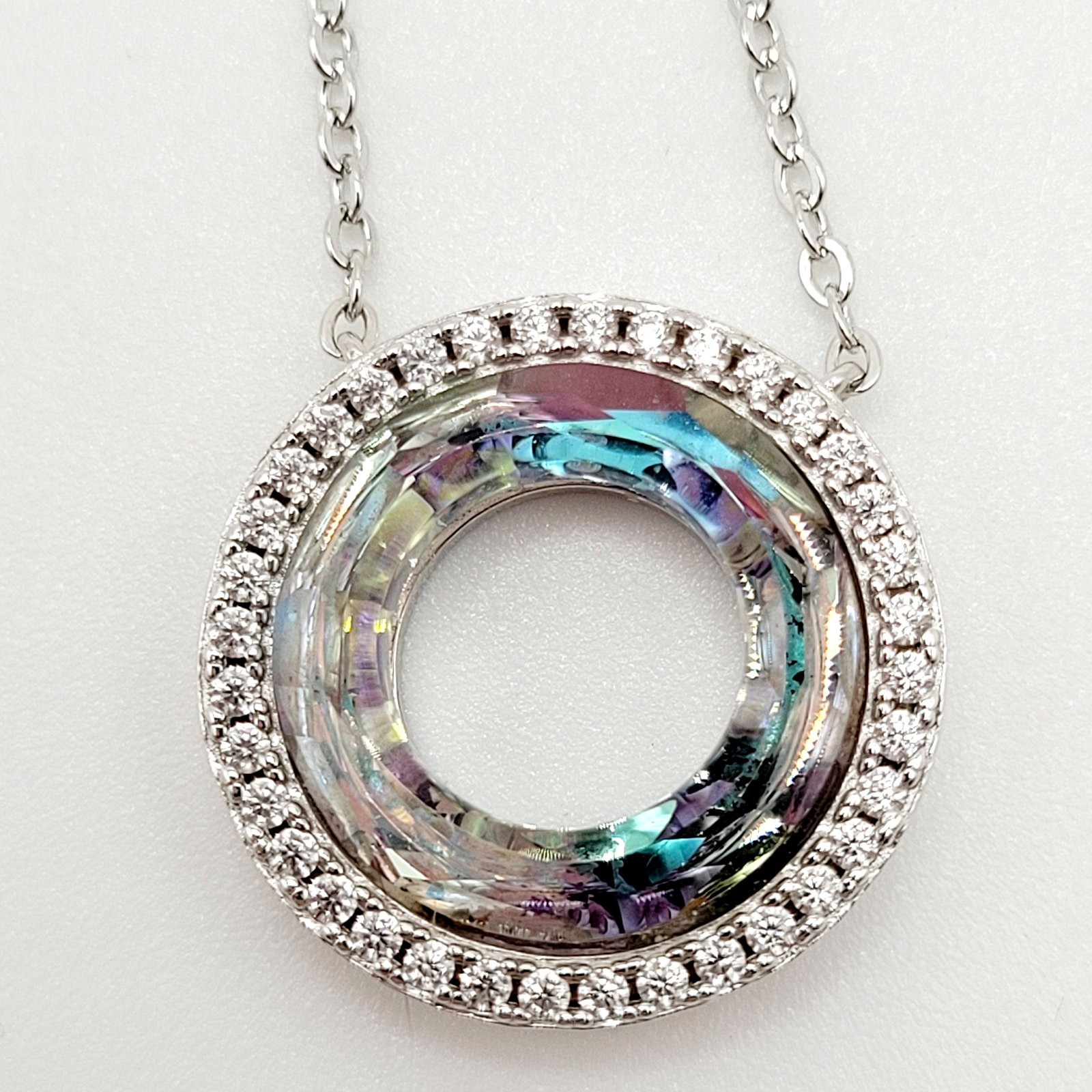 Cosmic Ring Swarovski Elements Crystal Center w R… - image 8