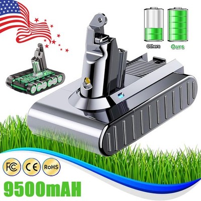 21.6V 9500mAh Replace Battery For Dyson V6 SV03 SV04 SV05 SV08 SV09 DC58 Animal