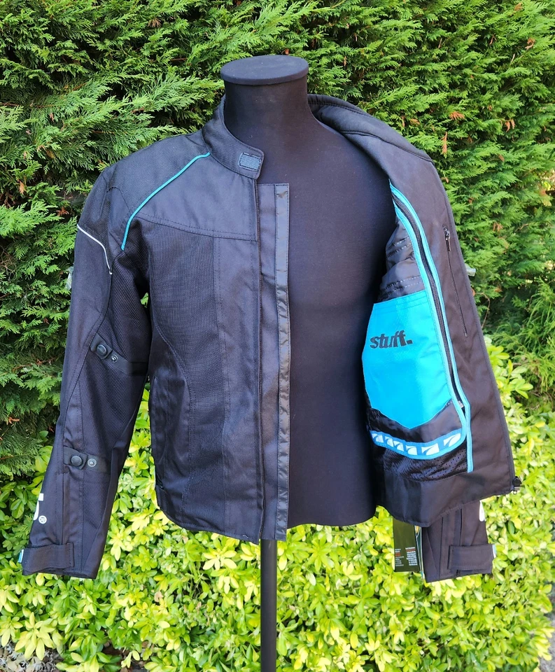 Spada Air Pro Seasons Waterproof Motorcycle Jacket CE Thermal Black L - Ref: J01 - Image 4 of 4