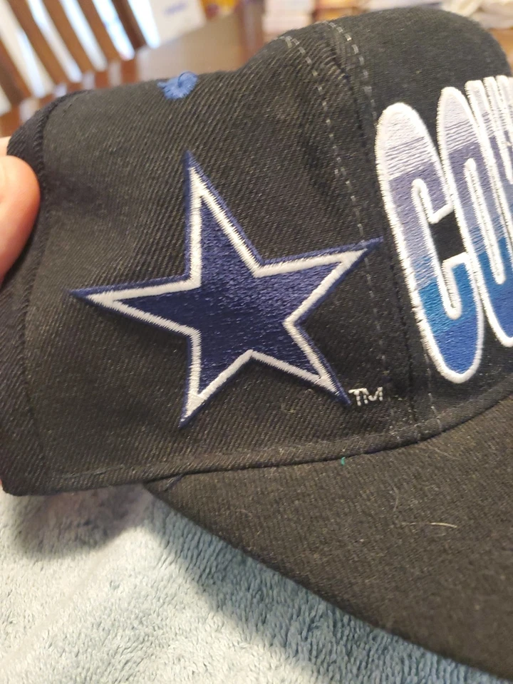 De colección Raro Starter Dallas Cowboys Tri Color SnapBack Tripower Foto 2 de 4