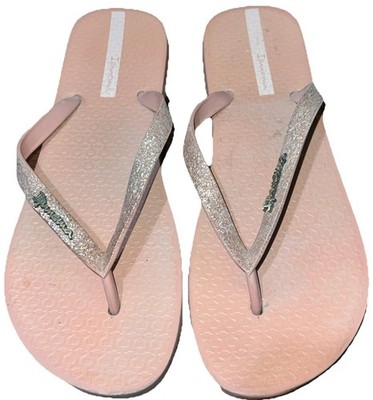 Ipanema Womens Anatomic Flats Sandals Natural Size Grendene Pink