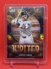AARON JUDGE 2025 TOPPS COSMIC CHROME PLANETARY PURSUIT JUPITER SSP Q1739