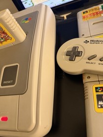 Super Famicom SFC SNES Console 4 Mario Games Tested and Works Japan