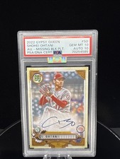 2022 Topps Gypsy Queen Shohei Ohtani Auto /25 PSA Gem MT 10 / Auto 10 MBA Silver