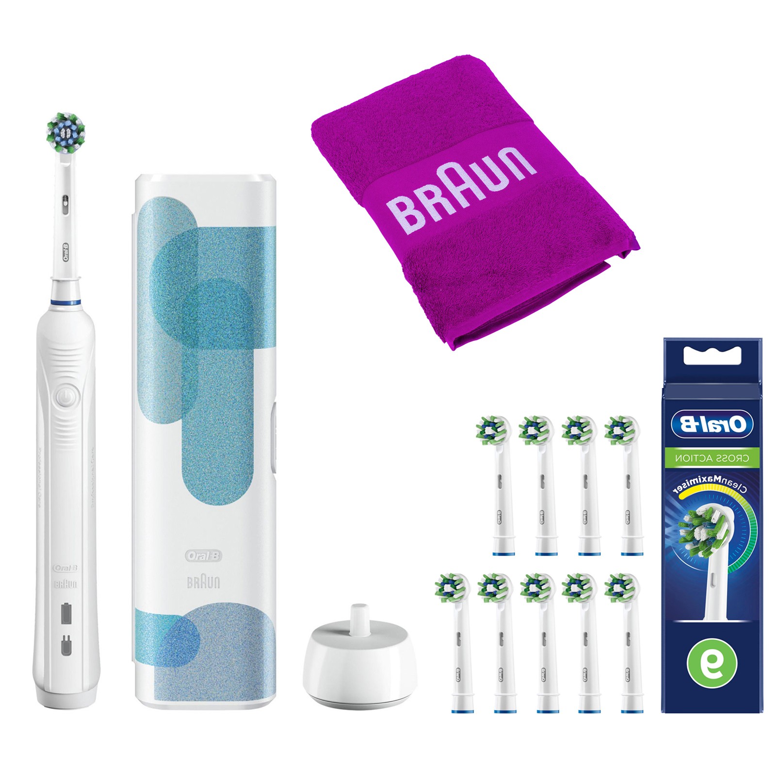 Oral-B Pro 1 Очищает кожу от загрязнений Перекрестная обработка поверхности 9 штук 6790₽