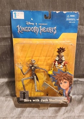 Jack Skellington And Sora Action Figure 2 pack Kingdom Hearts Disney New