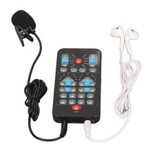 Mini Voice Changer Device Handheld Sound Card 8 Fixed Sound Effects Portable