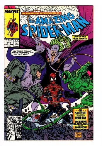 Amazing Spider-Man #319 VF Marvel 1989 McFarlane COMBINED SHIPPING