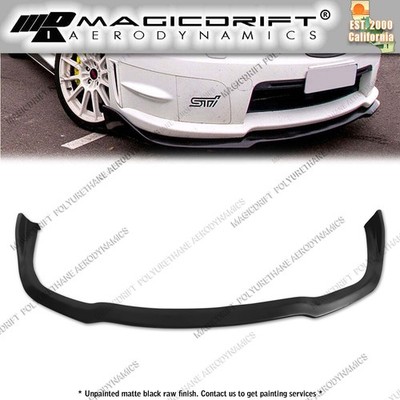 For 06-07 Subaru Impreza STI S204 CS2 V2 V-Spec Style Front Bumper Lip Spoiler