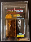 Star Wars Power of the Force POTF Han Carbonite 92 Back AFA Y80 UNPUNCHED 1985