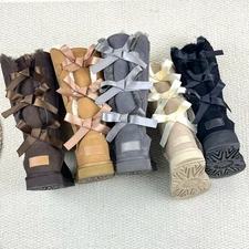 Tall Snow Boots Fleece Thick Women