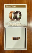 Smart Ring Heart Rate Monitor Blood Pressure Sleep Tracker Health Size 9 New