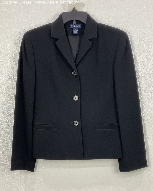 Ann Taylor Black Women's Blazer Size 4