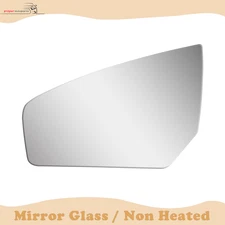 Replacement Mirror Glass For 08-12 Nissan Sentra Driver Left Side Flat 4150 LH