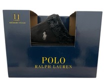 Polo Ralph Lauren Memory Foam Women Slippers Size 11 Black