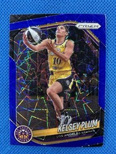 2025 #59 Kelsey Plum Panini Prizm Blue Velocity Prizm Sparks