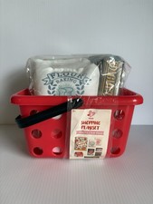 Target Red Grocery Store Shopping Basket Playset Food Kids Toy READ