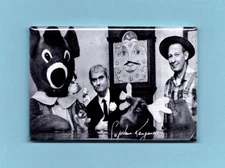 CAPTAIN KANGAROO TV SHOW *2X3 FRIDGE MAGNET* MISTER GREEN JEANS CHILDREN KEESHAN