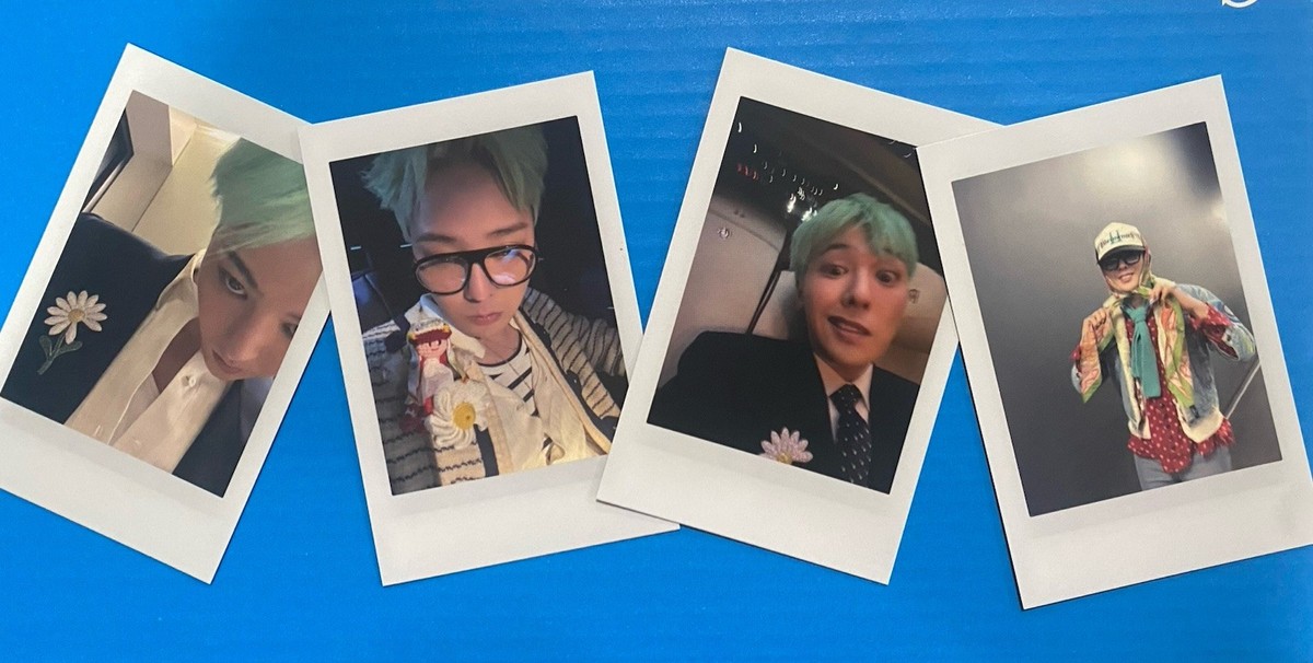 G-DRAGON Übermensch 2025 WORLD TOUR Official Polaroid Photocards