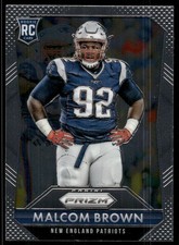2015 Panini Prizm Malcom Brown Rookie #263 New England Patriots