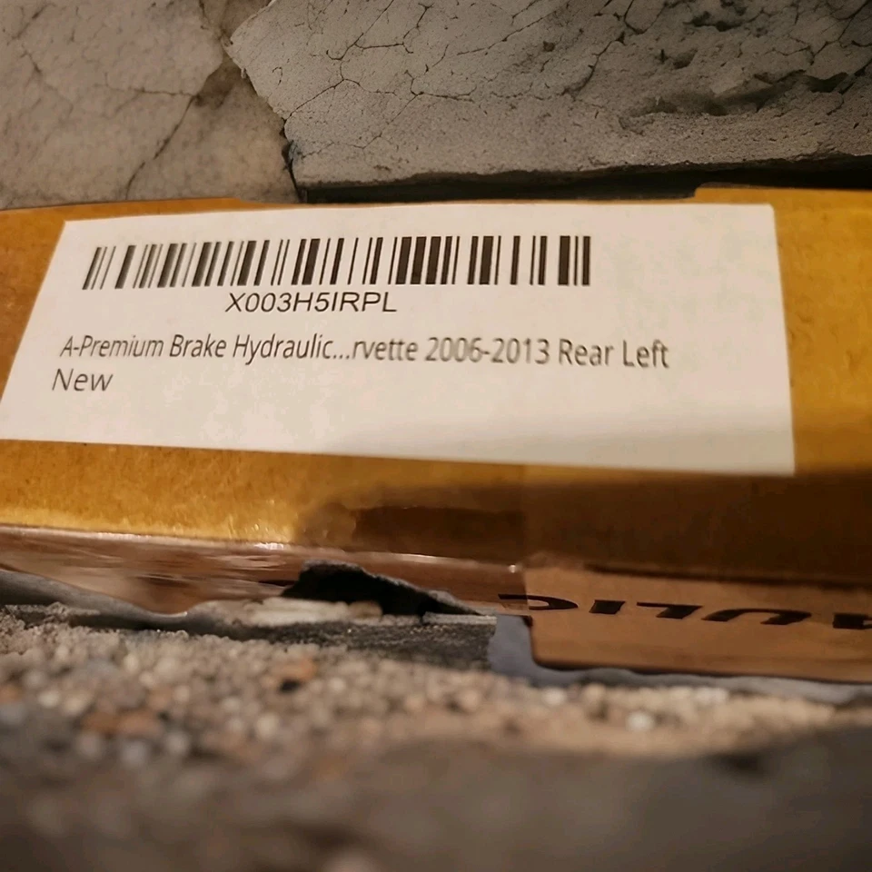 Manguera hidráulica de freno de conductor trasero izquierdo para Chevrolet Corvette 2006-2013 6,2 L 7,0 L Foto 3 de 4