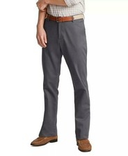 Dockers Signature Khaki Pants Burma Grey 38x30 Mens Slim Fit Stain Defender