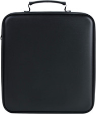CD Case DVD Holder Storage: 320 Capacity DVD Cases Organizer Plastic Carrying