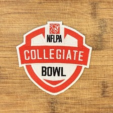 NFLPA Collegiate Bowl College Football All Star Game 4x4in Embroidered Patch