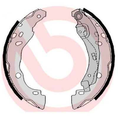 Brembo Bremsbackensatz hinten 6001549725 6001551409 7701207178 21144500