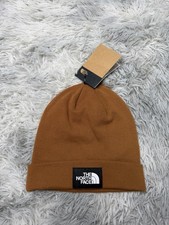 The North Face Dock Worker Recycled Beanie Hat Timber Tan NWT