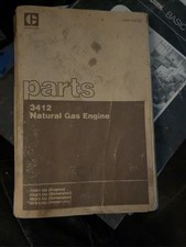 Caterpillar 3412 Natural Gas Engine Parts Manual Sebp1403-02 Caterpillar 3412 Natural Gas Engine Parts Manual Sebp1403-02