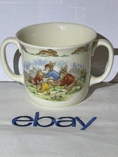 VTG Royal Doulton BUNNYKINS Fine Bone China England U.K. Childs Mug Cup Easter