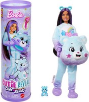 Barbie Cutie Reveal Care Bears Doll & Accessories, Series 2 Dream Br (Us Import)