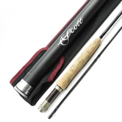 Scott S3 854 Fly Fishing Rod. 8  6 . 5wt. W/ Tube and Sock.