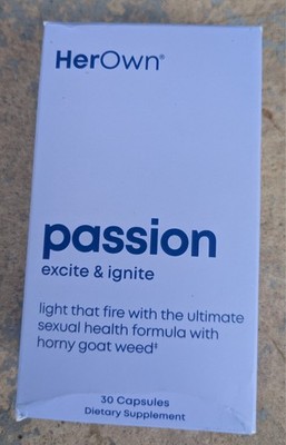 Her Own Passion Excite & Ignite Dietary Supplement Exp. 9/27