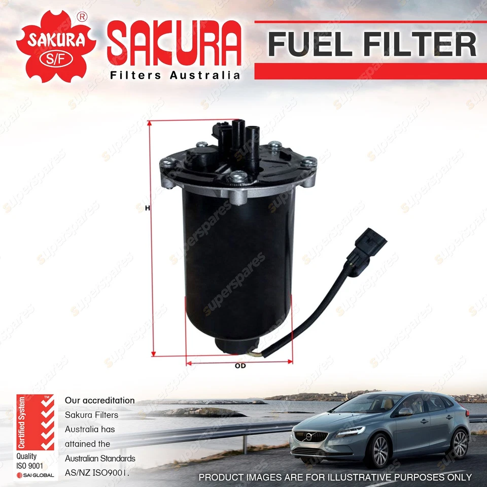 Sakura Fuel Filter for Nissan Navara NP300 D23 2.3L YS23DDT 2015-On