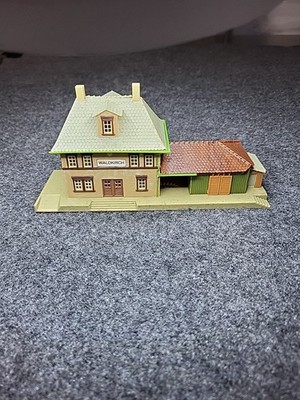 Faller  N 232541  1/160 Waldkrich Train Station  Bahnhof Fully Assembled 