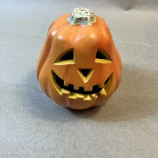 Paper Magic Group 1998 Jack O Lantern Pumpkin Light Halloween Battery Operated 