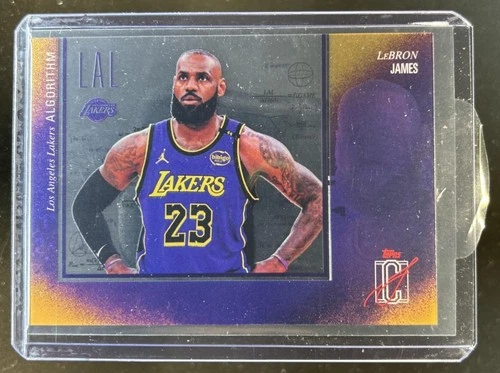 2025 Topps Signature LeBron James Base (RAW)