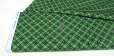 Michael Miller quilt-craft fabric CHECKERED AUTUMN spruce 2 yds (dcx-12461)Check