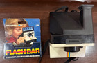 Vtg Polaroid One Step Land Instant Camera Rainbow Stripe w/Flash Bar  - UNTESTED — photo 4