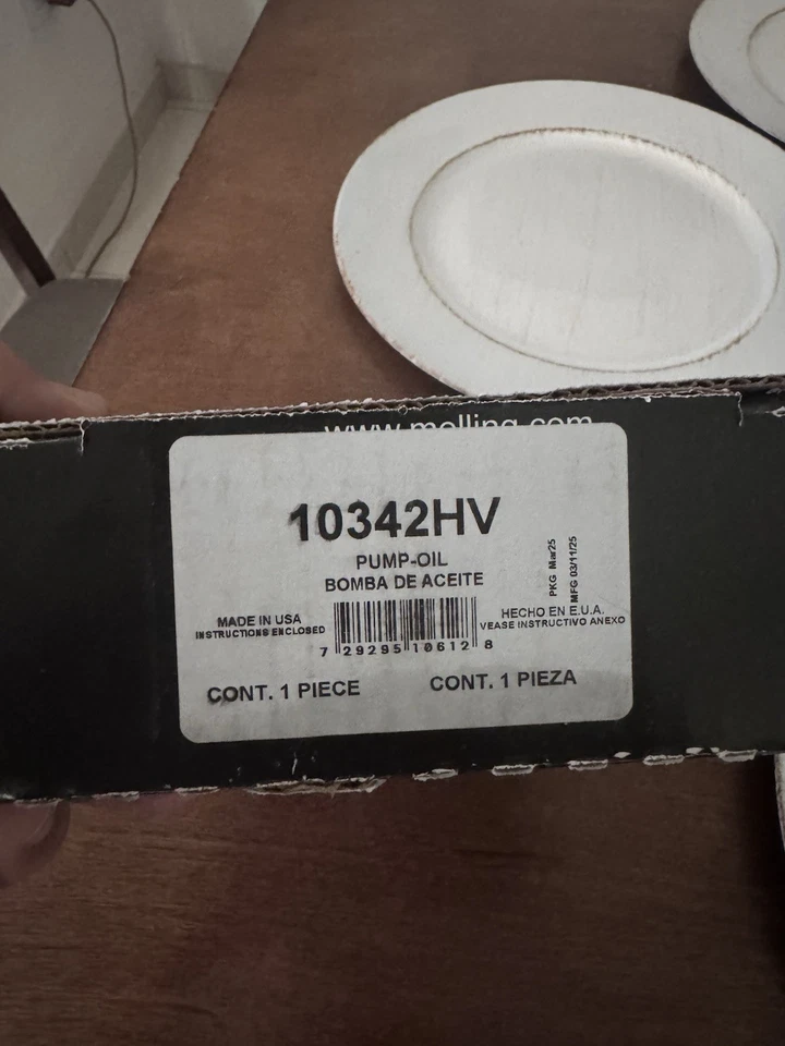 Hi-Volume Melling Oil Pump 10342HV for Mopar Gen III Hemi - New Condition - Image 3 of 4