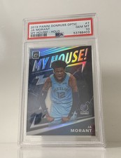2019-20 Panini Donruss Optic Ja Morant Grizzlies My House Holo Rookie PSA 10 #7