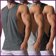 Men's Summer Fitness Tank Top Men Jogging Bodybuilding Sleeveless Shirt