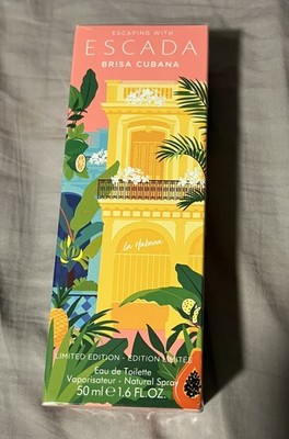 ESCADA BRISA CUBANA Eau De Toilette Spray 1.6 fl. oz 50ML Perfume New Sealed 