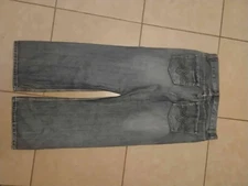 Route 66 Blue Mens Denim Regular Fit Bootcut Jeans