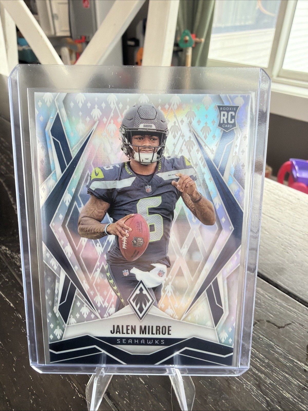 2025 Panini Phoenix JALEN MILROE Rookie RC #151 PHOENIX LOGO PRIZM /149 Seahawks