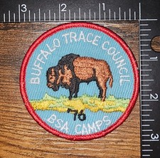 Buffalo Trace Council 1976 BSA Camps Patch